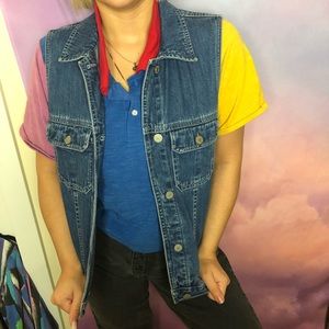 Eddie Bauer Jean vest